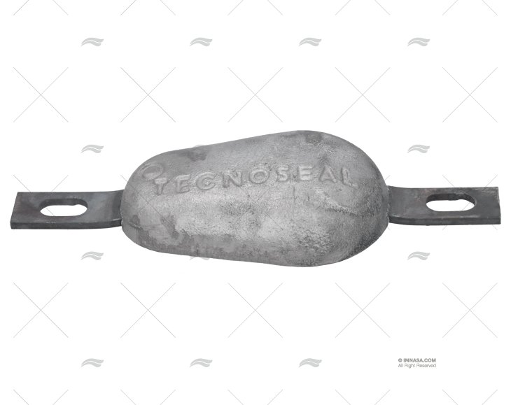 MAGNESIUM ANODE OVAL FISH 140mm 0,45kg TECNOSEAL