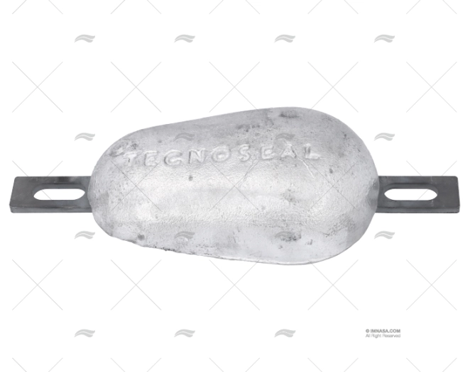 ÂNODO MAGNESIO PEIXE OVAL 165mm 0,76kg TECNOSEAL