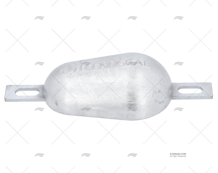 ANODE ZINC OVAL 160x100mm TECNOSEAL