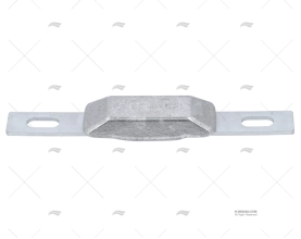 ZINC INGOT ANODE  W/ PLATE + W/ / SLOT 2 TECNOSEAL