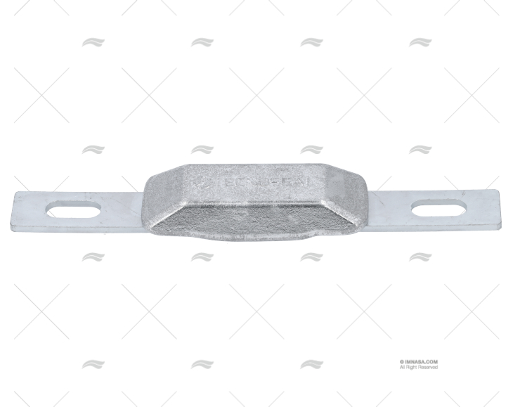 ZINC INGOT ANODE  W/ PLATE + W/ / SLOT 2 TECNOSEAL