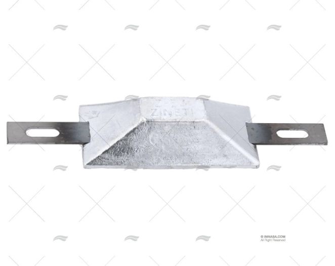 ANODE ZINC PLAQUE PIRAMIDE 1kg. ZINETI