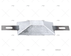 ANODO ZINC PLACA PIRAMIDE 1kg. ZINETI