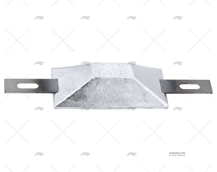 ANODO ZINC PLACA PIRAMIDE 1kg. ZINETI