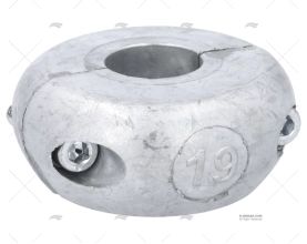 ANODO ZINC COLLARIN  19mm PLANO