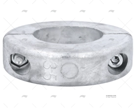 ANODE ZINC COLLIER PLAT ARBRE DE 35mm