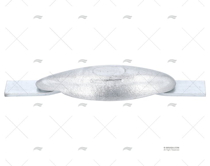 ZINC FISH ANODE W/PLATE 1kg TECNOSEAL