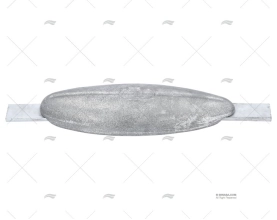 ANODE ZINC POISSON AVEC PLATINE 2,5Kg TECNOSEAL