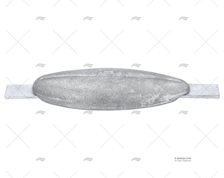 ZINC FISH ANODE W/PLATE 2,5kg TECNOSEAL