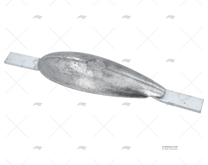 ZINC FISH ANODE W/PLATE 3,2kg TECNOSEAL