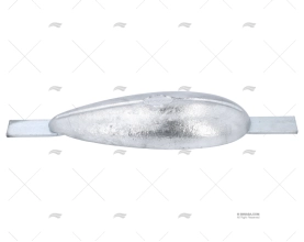 ZINC FISH ANODE W/PLATE 5kg TECNOSEAL