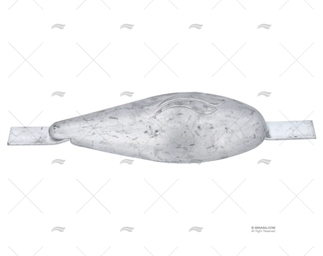 ANODE ZINC POISSON AVEC PLATINE 5kg GUARDIAN