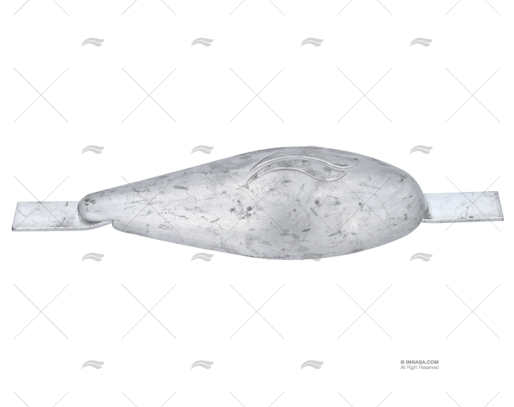 ANODE ZINC POISSON AVEC PLATINE 5kg GUARDIAN