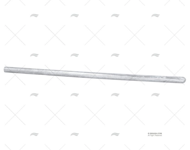 ANODE ZINC BARRE 14x400mm 0,440 Kg. TECNOSEAL