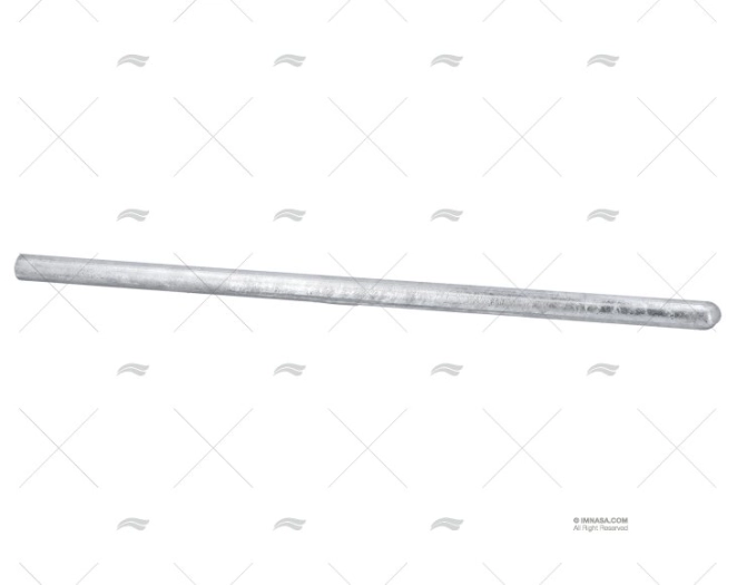 ANODE ZINC BARRE 16x400mm 0,610kg TECNOSEAL