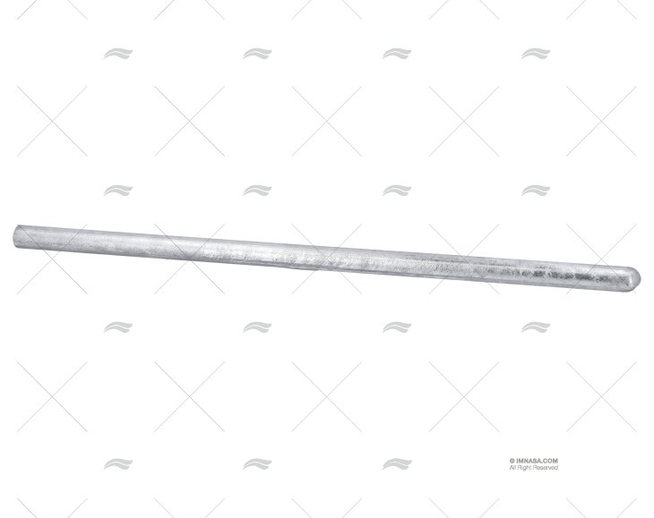 ANODE ZINC BARRE 16x400mm 0,610kg TECNOSEAL