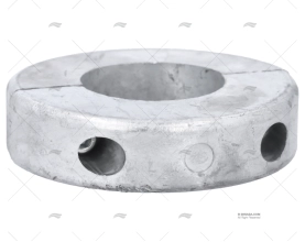 ANODE ZINC COLLIER PLAT ARBRE DE 40mm