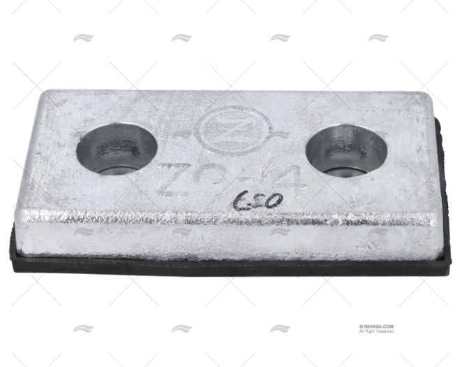 ANODO ZINC PLANCHA 200x100x30 ZINETI