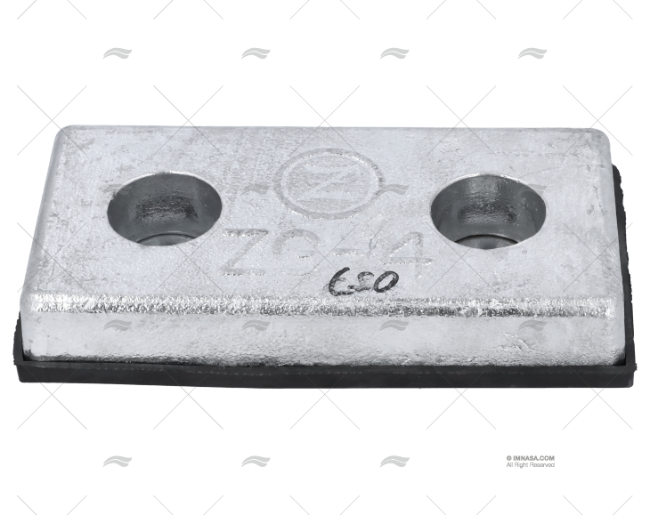 ANODO ZINC PLANCHA 200x100x30 ZINETI