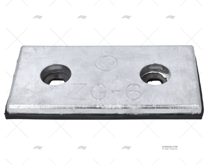 ZINC PLATE ANODE W/RUBER BASE 5,9kg ZINETI