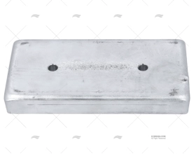 ANODE ZINC PLAQUE 200x100x23 TECNOSEAL