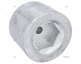 ANODE ZINC VETUS HEXAGONAL 50MM TECNOSEAL