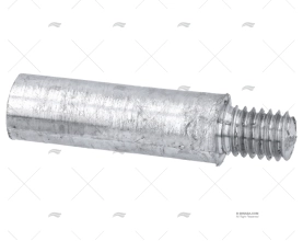 ZINC THREADED ANODE 3/8"