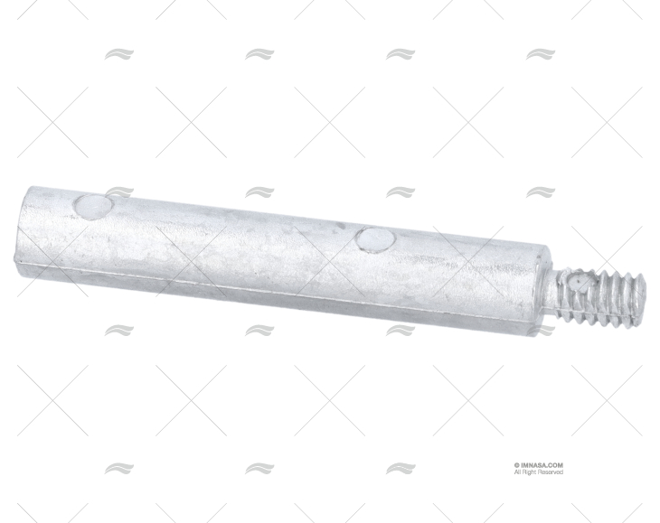 ZINC THREADED ANODE 1/4" TECNOSEAL