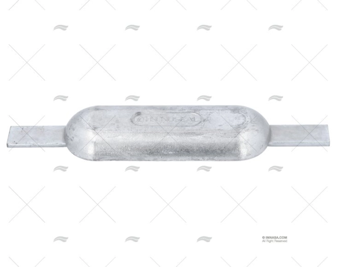 ANODE ZINC OVAL 1,8Kg TECNOSEAL