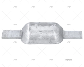 ZINC OVAL ANODE 1Kg. GUARDIAN