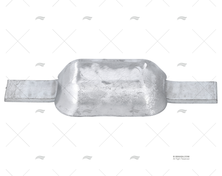 ZINC OVAL ANODE 1Kg.