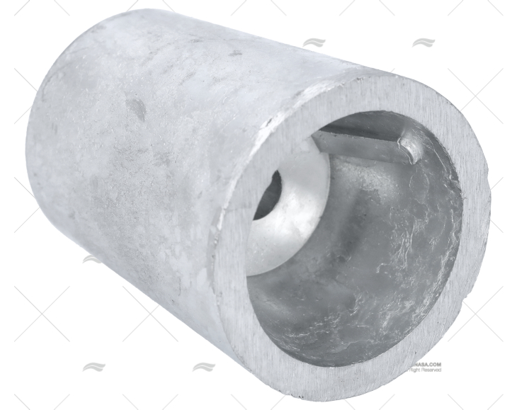 ANODO ZINC PUNTA EJE  45mm CHAVETEADO GUARDIAN