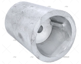 ZINC KEYED SHAFT ANODE  50mm