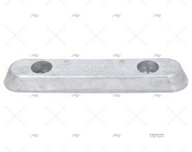 ANODE ZINC 350x68mm TECNOSEAL