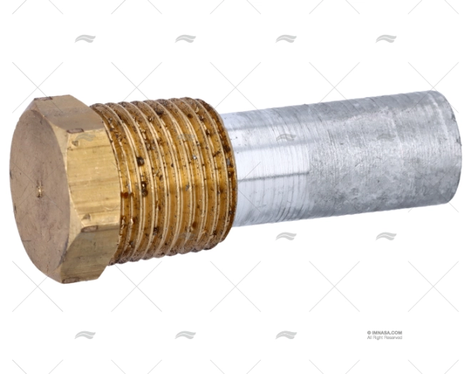 ANODE ZINC INVERSEUR ZF 12MM 0.06KG GUARDIAN