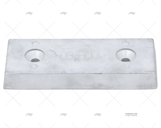 ANODE POUR FLAPS 130x50x17 0.68KG TECNOSEAL