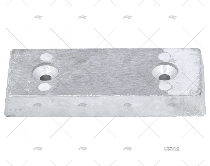 ANODE POUR FLAPS 130x50x17 0.68KG