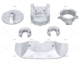 ANODO ZINC KIT ALPHA ONE GENII SIN TORNI TECNOSEAL