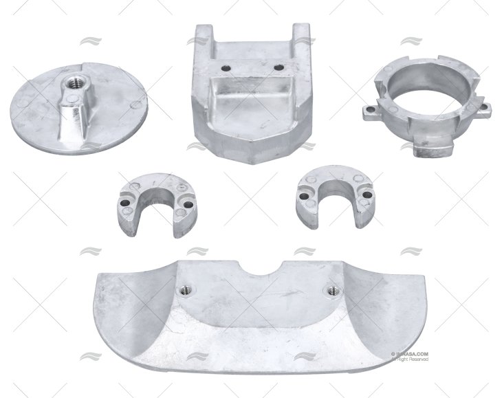 ANODE KIT ALPHA ONE (W/O SCREWS)