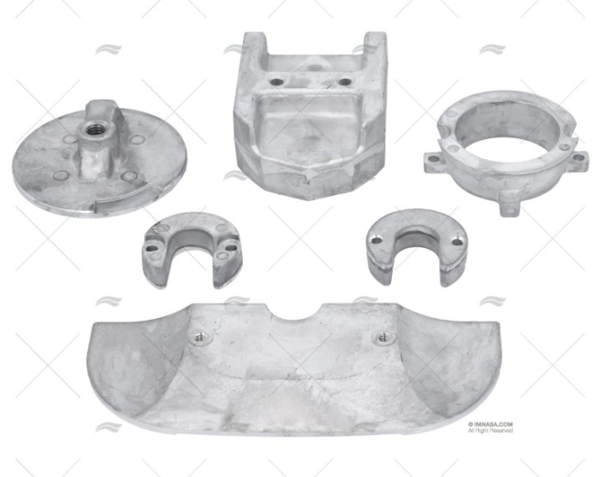 KIT ANODOS ALPHA ONE 2GEN MAGNESIUM TECNOSEAL