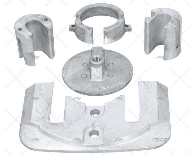 ANODO ALUMINIO KIT BRAVO ONE S/TORN. TECNOSEAL