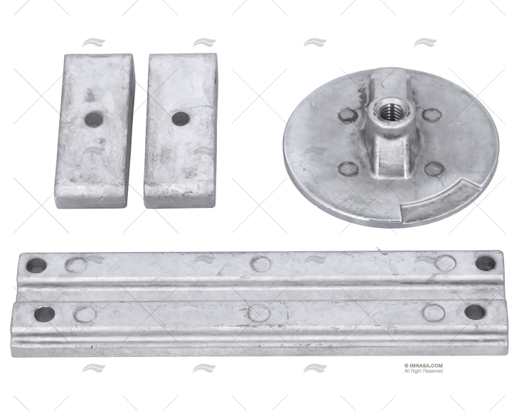 ANODE KIT VERADO 4 ALUMINIUM W/O SCREWS