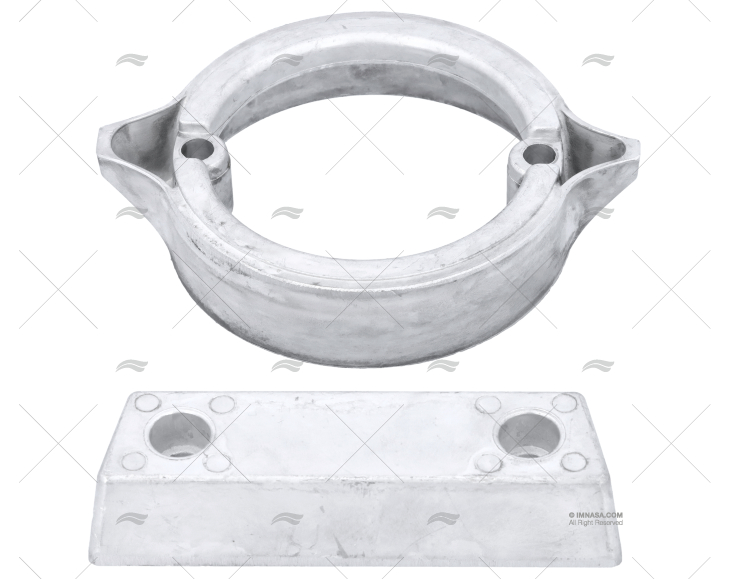 KIT ANODES VOLVO DP290 ALUM. W/O SCREWS TECNOSEAL