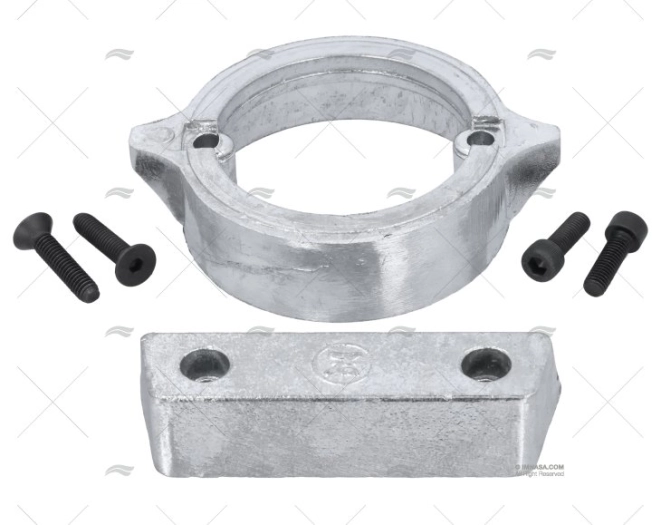 ZINC ANODE KIT VOLVO PENTA DP290 ZINETI