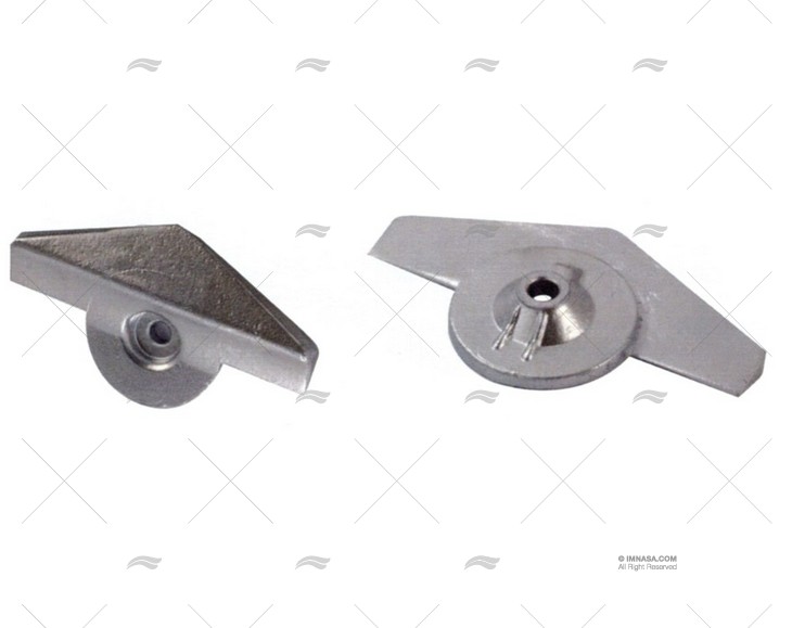 ANODO ZINC PLACA YAMAHA 9,9-15HP TECNOSEAL