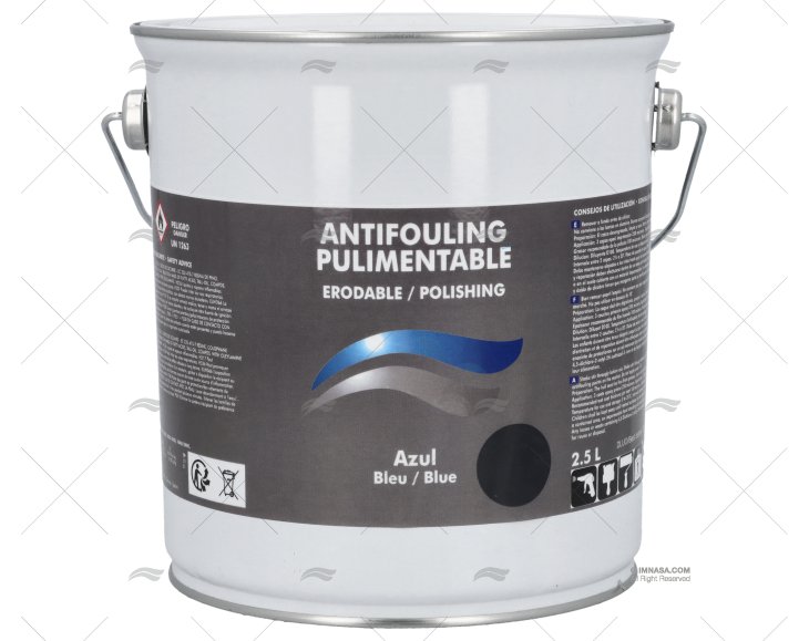 ANTIFOULING I-3 AZUL 2.5L