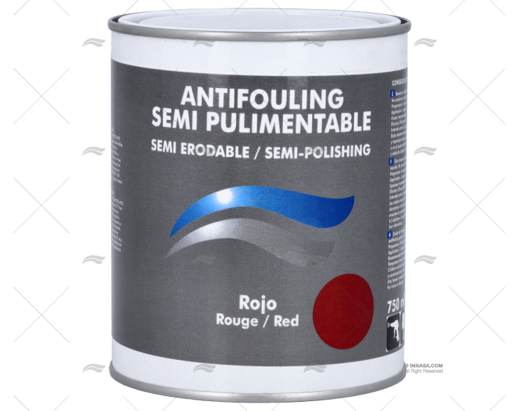 ANTIFOULING I3 ROJO O,75L IMNASA