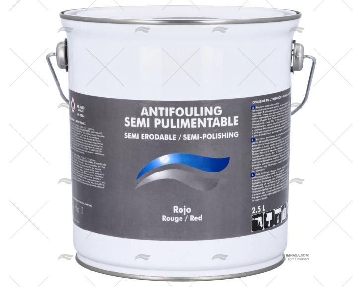 ANTIFOULING I-3 VERMELHO 2.5L