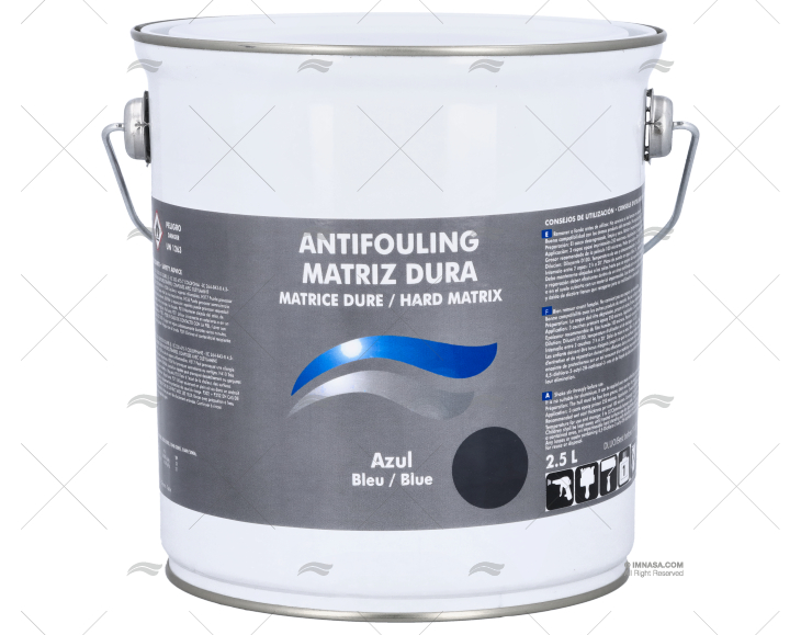 ANTIFOULING MATRICE DURE BLEU 2,50L