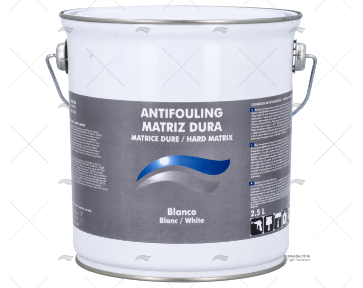 ANTIFOULING MATRIX HARD BRANCO 2,50L